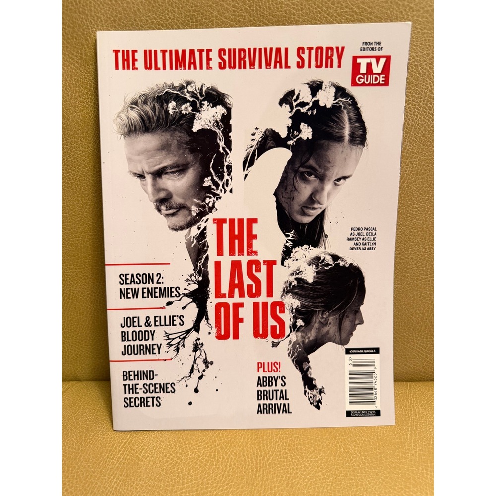 The Last of Us TV Guide Special Edition Magazine Pedro Pascal Bella Ramsey HBO